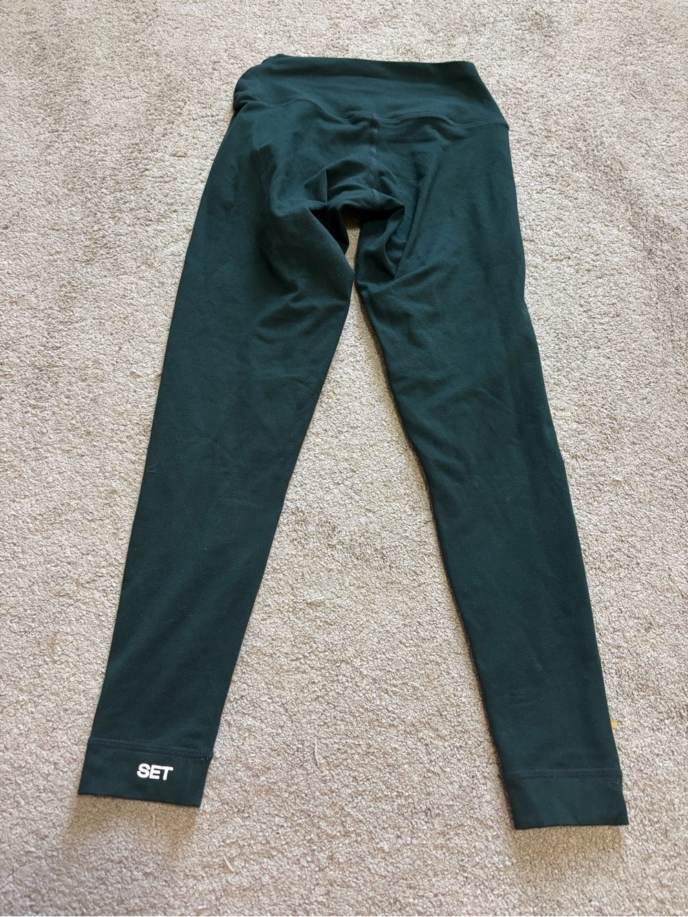 SET Active Dark Green High-Rise Leggings